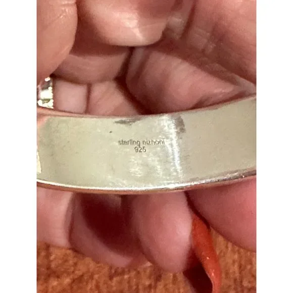 Handmade Sterling Silver Serenity Sphere Bracelets - Picture 8 of 8